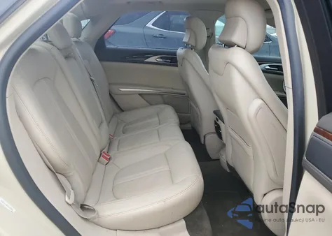 2016 Lincoln Mkz Hybrid из США, поврежденный, VIN 3LN6L2LU2GR629082